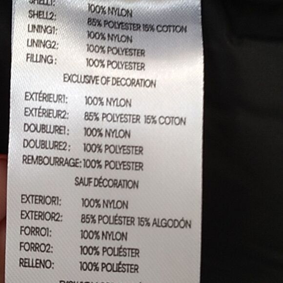 Calvin Klein Winter Orange Puffer Coat. Size Small. Unisex NWT - Picture 15 of 16